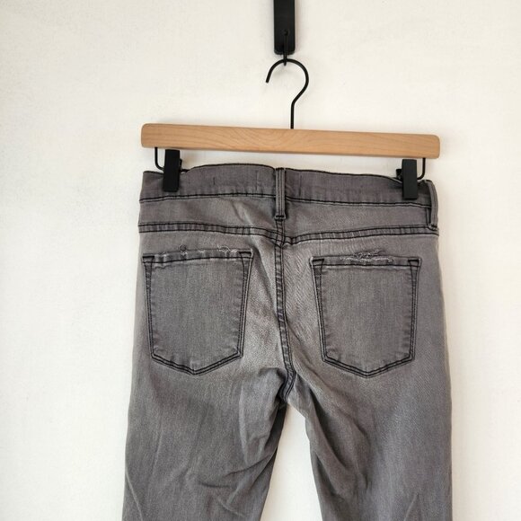 Frame Denim Grey Stretch Skinny Jeans Le Skinny de Jeanne Jegging Women's 27 - Picture 5 of 9